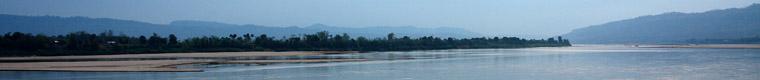 wide view of Mekong River