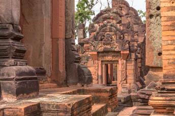 tower of Khmer ruin